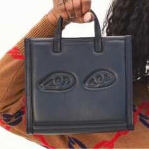 Clare V Petit Simple Tote Quilted Eyes